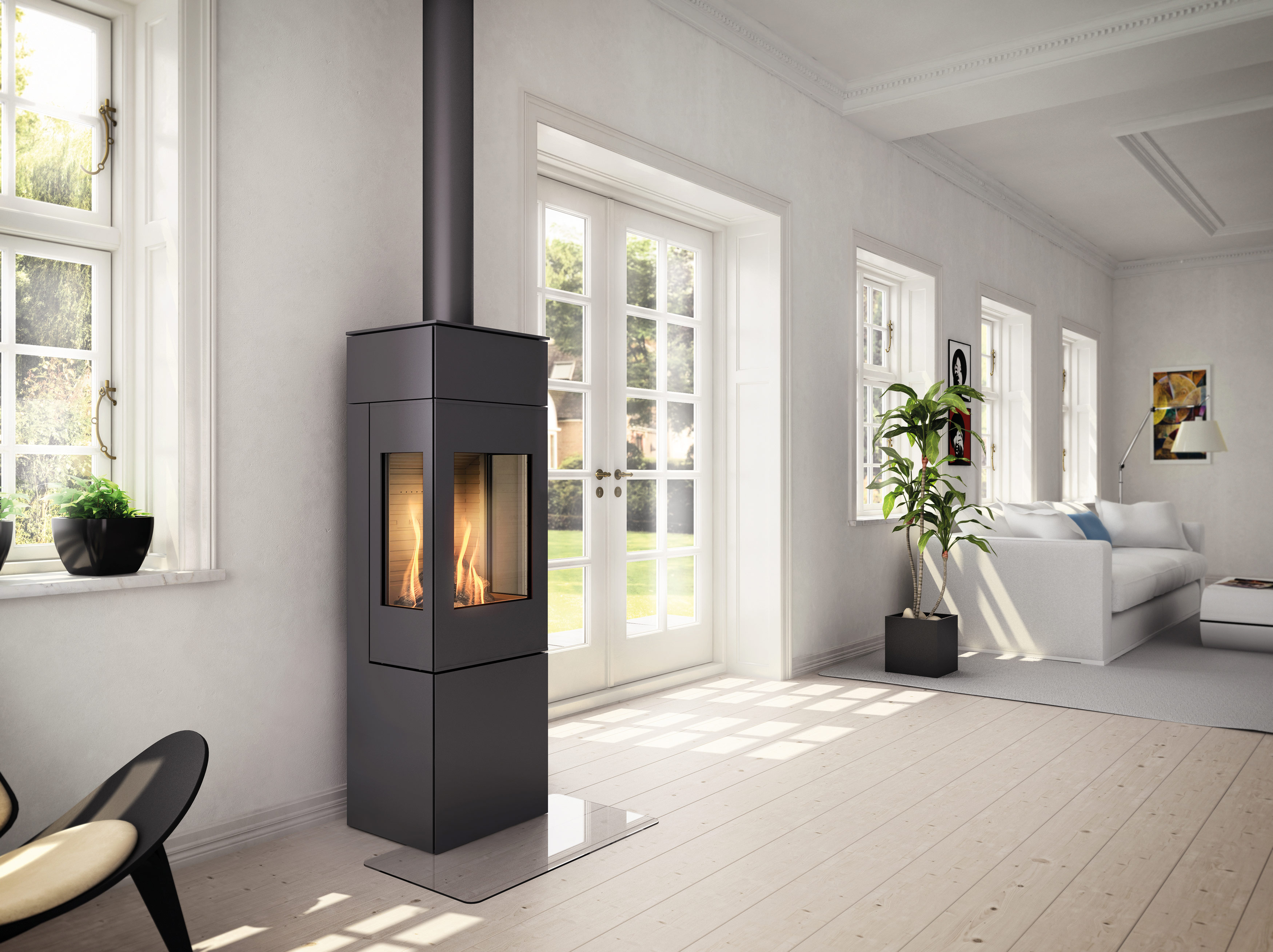 Gaskamin NEXO 140 GAS