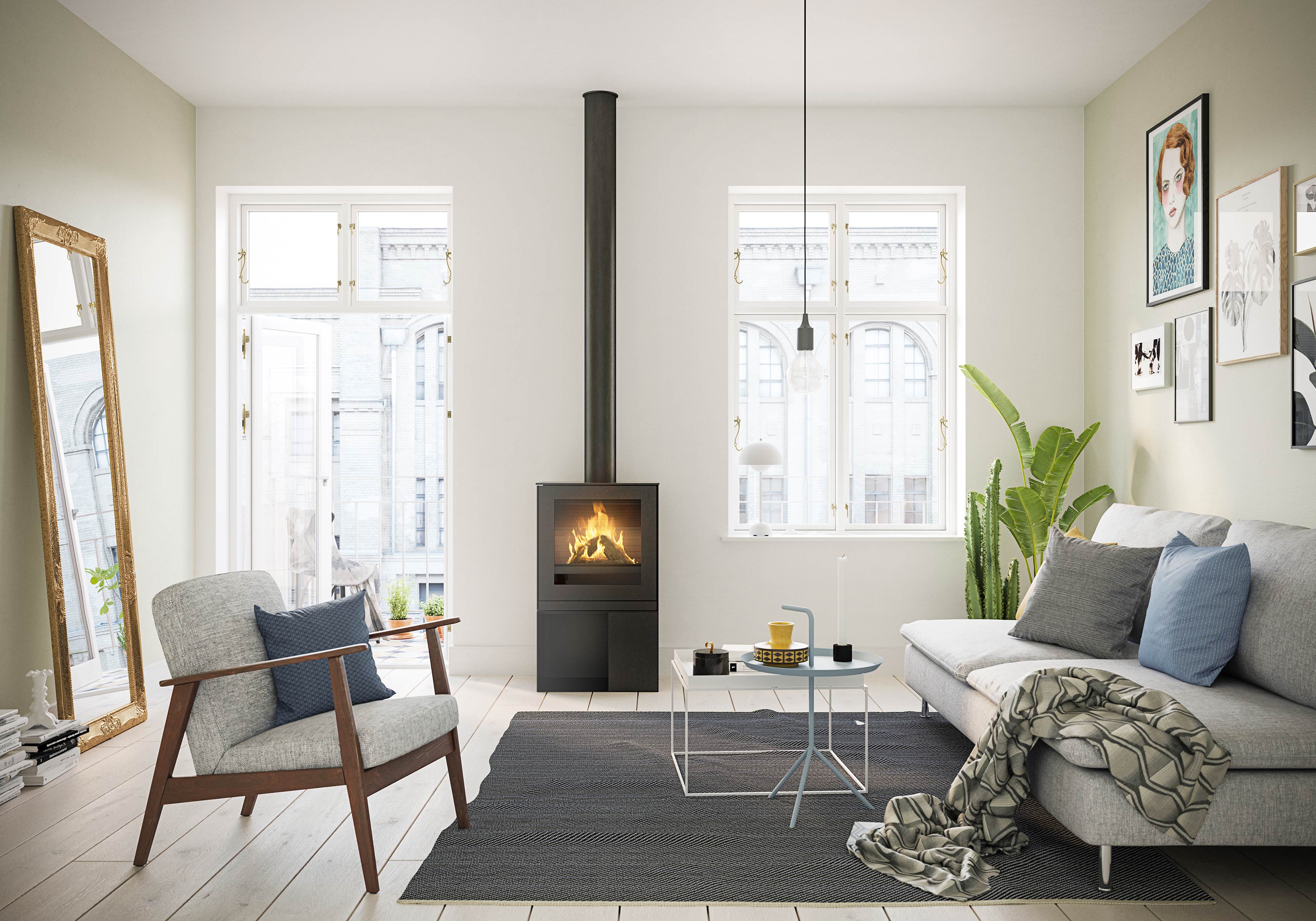 Gaskamin Q-TEE 2 PLUS GAS