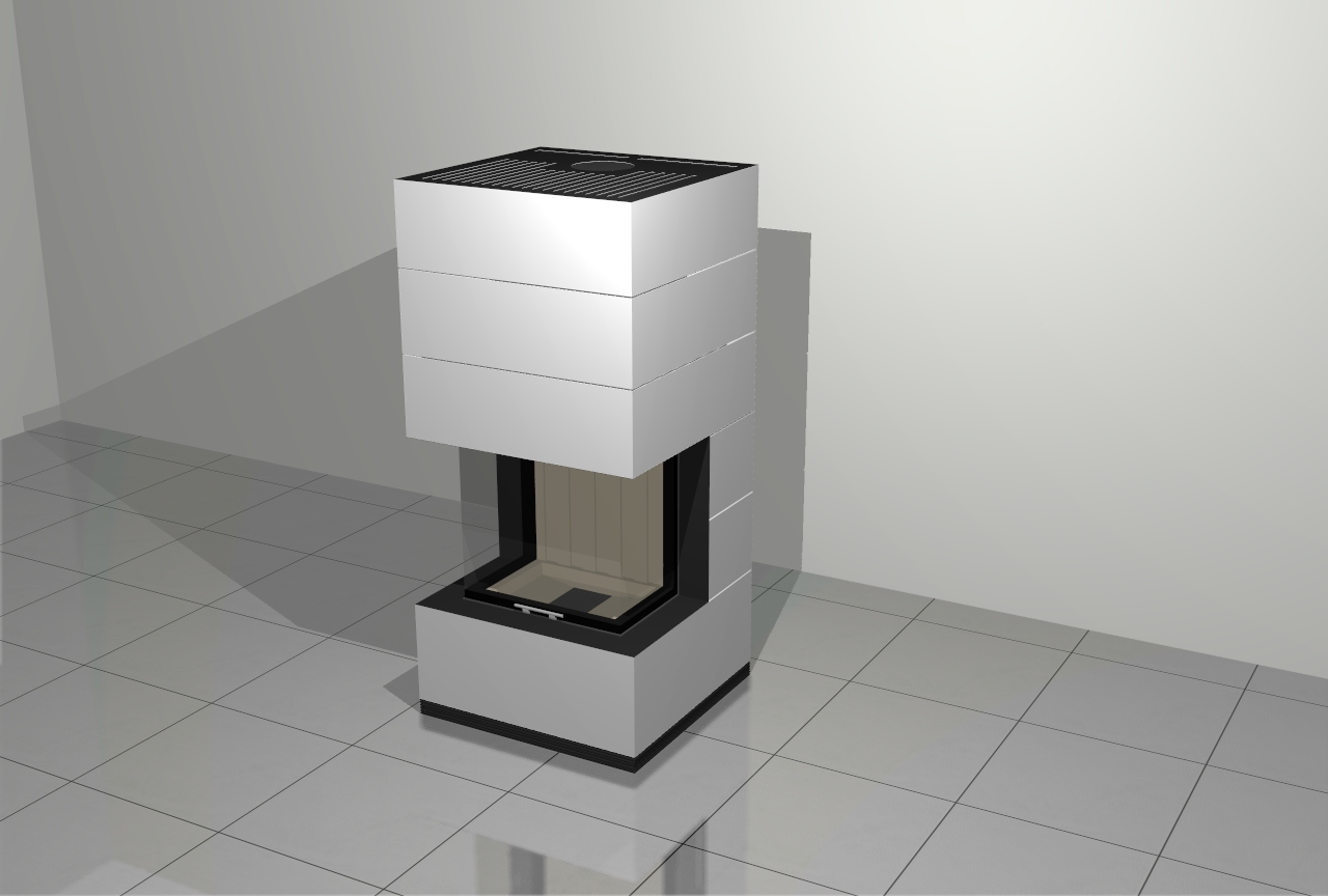 Kaminbausatz SIM 1/3 Arte 3RL-60h