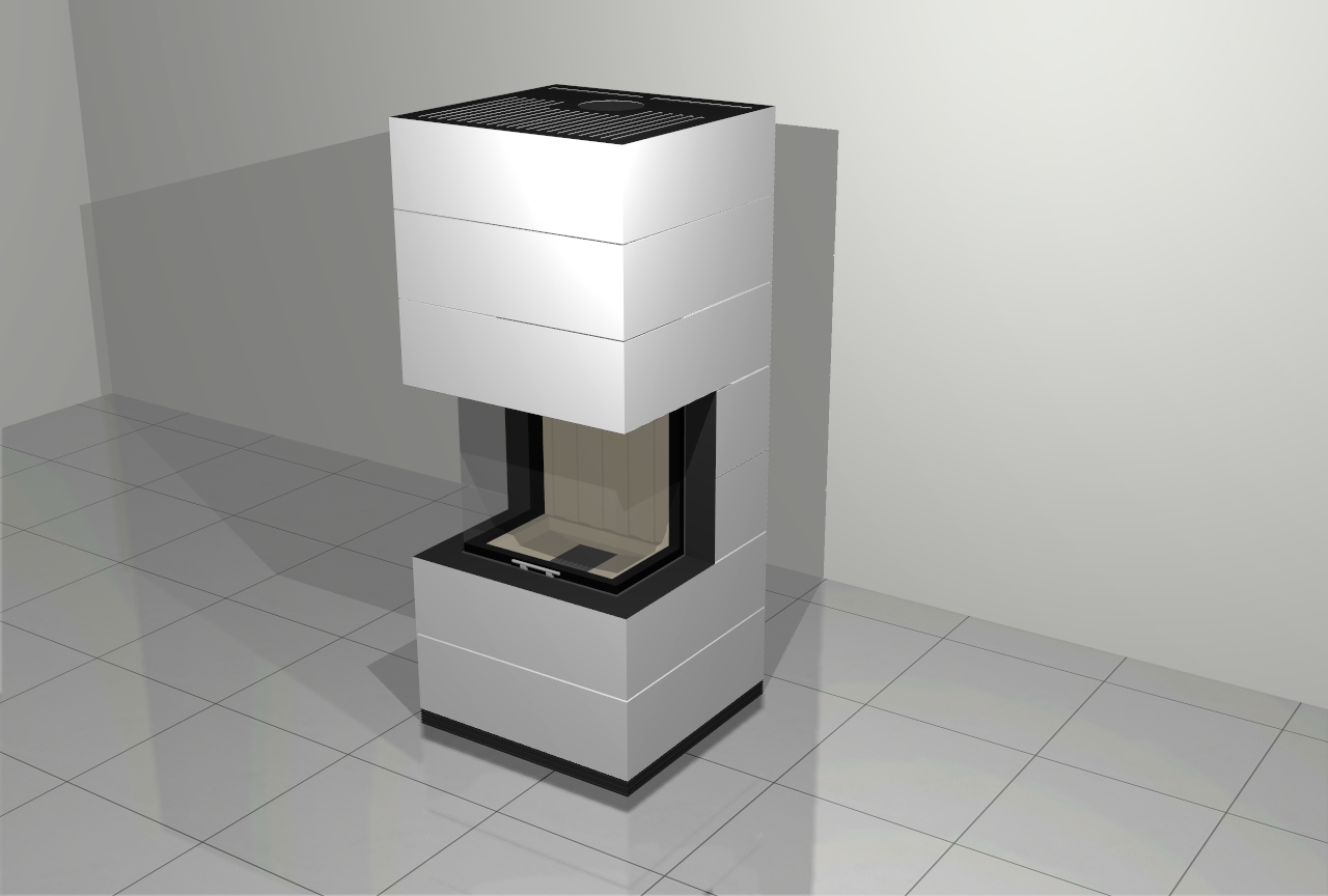 Kaminbausatz SIM 2/3 Arte 3RL-60h