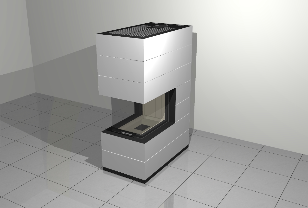 Kaminbausatz SIM 2/3 Arte U-70h
